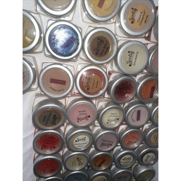 Scentsy Lot of 52 Mini Party Testers Wax Melts Samples. Mixed Scents - Picture 3 of 4